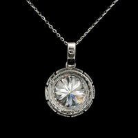 5.21 Carats Lab Grown Diamond 14K Gold Pendant