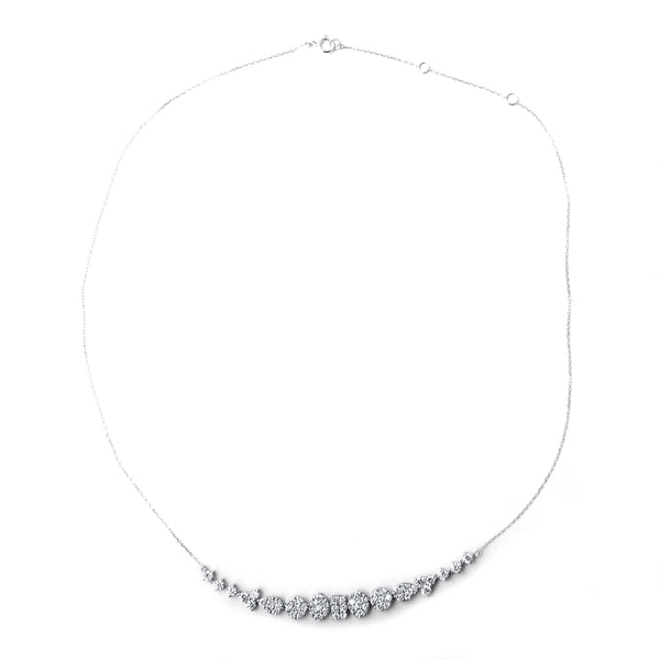 2.15 Carats Lab Grown Diamond 14K Gold Necklace
