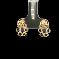 2.89 Ct Oval Tanzanite 14K Gold Earrings