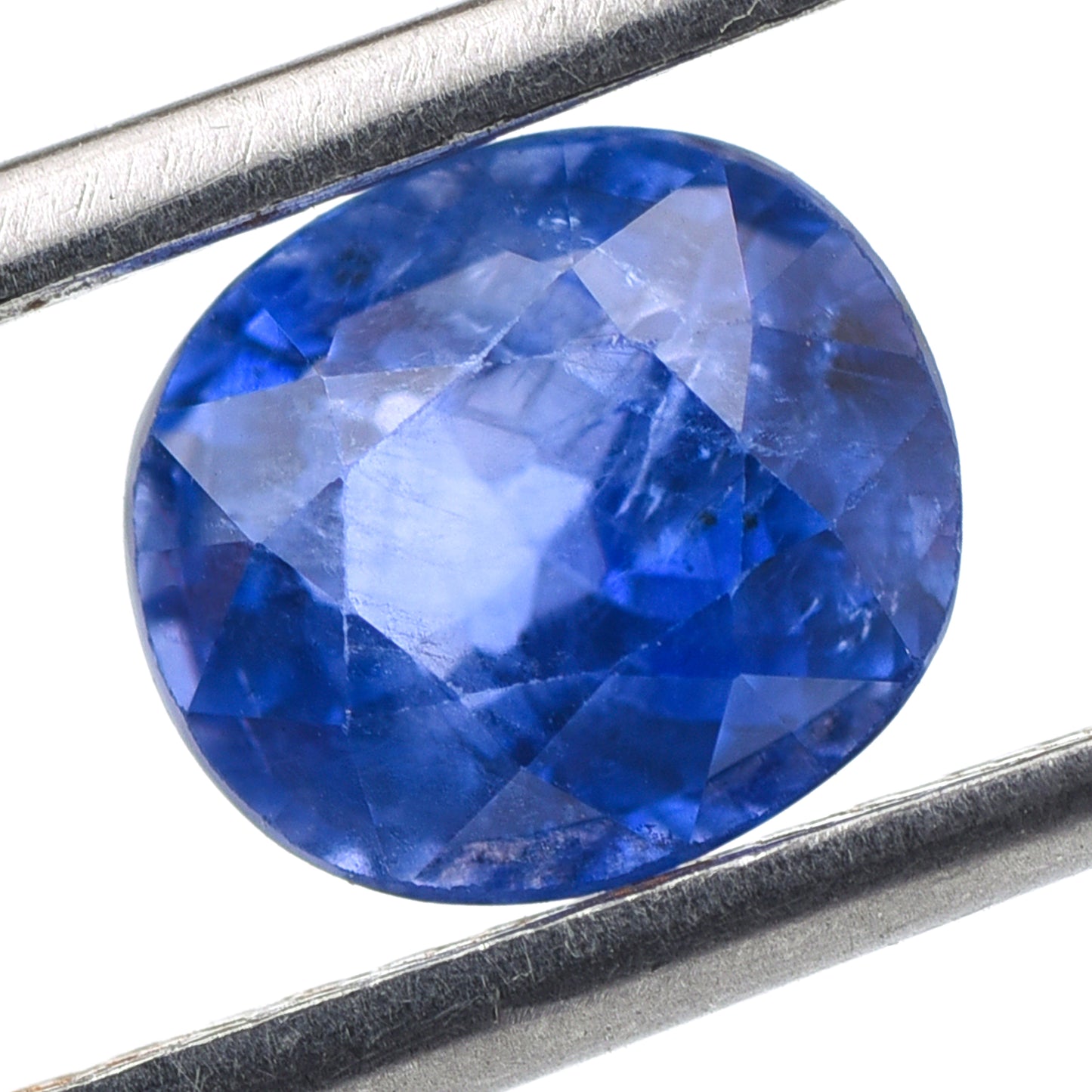2.12 Natural Corundum Sapphire Oval Mixed Cut Gemstone