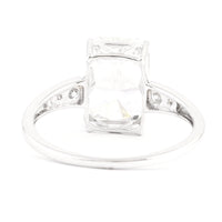 3.69 Carats Lab Grown Diamond 14K Gold Ring