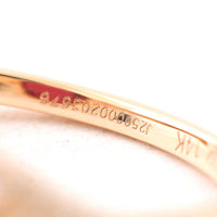 4.40 Ct Oval Cabochon Cut Natural Pink Tourmaline 14K Gold Ring