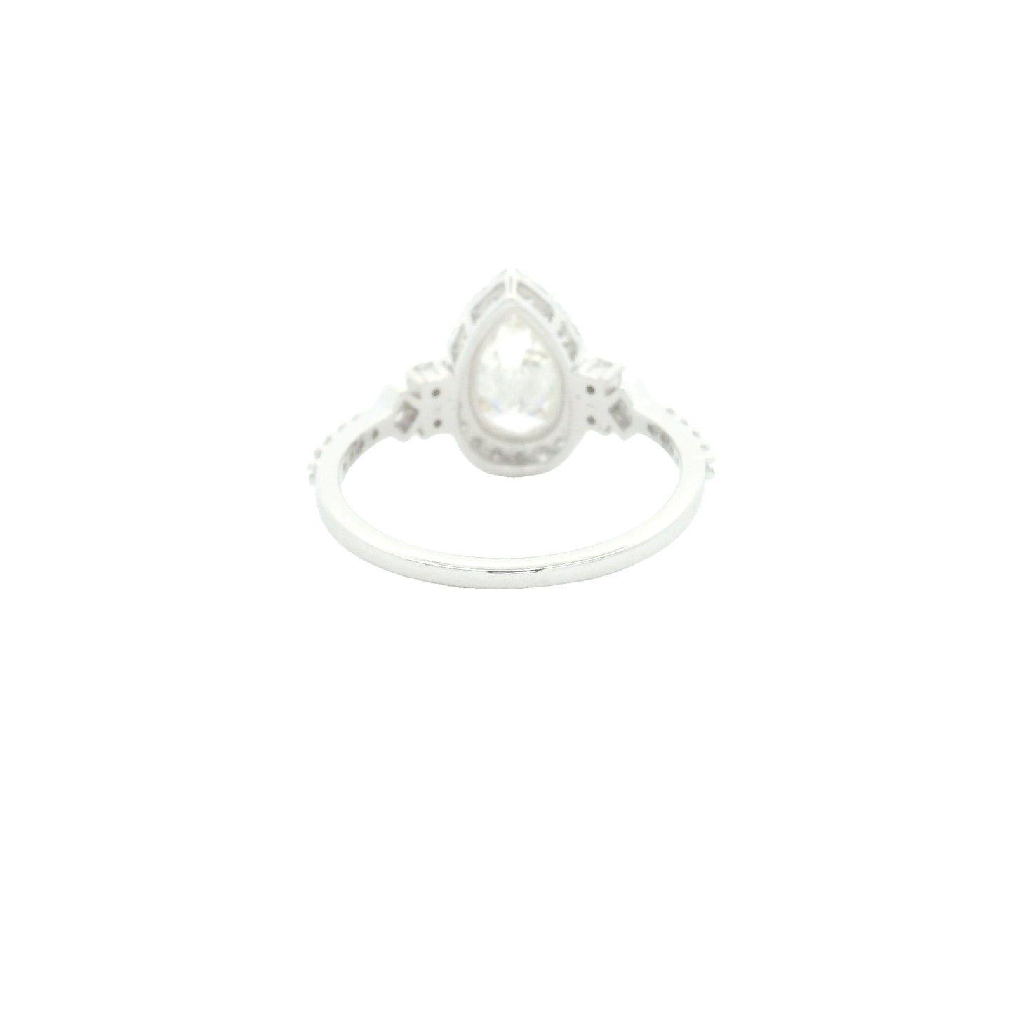 1.56 Carats Lab Grown Diamond 14K Gold Ring