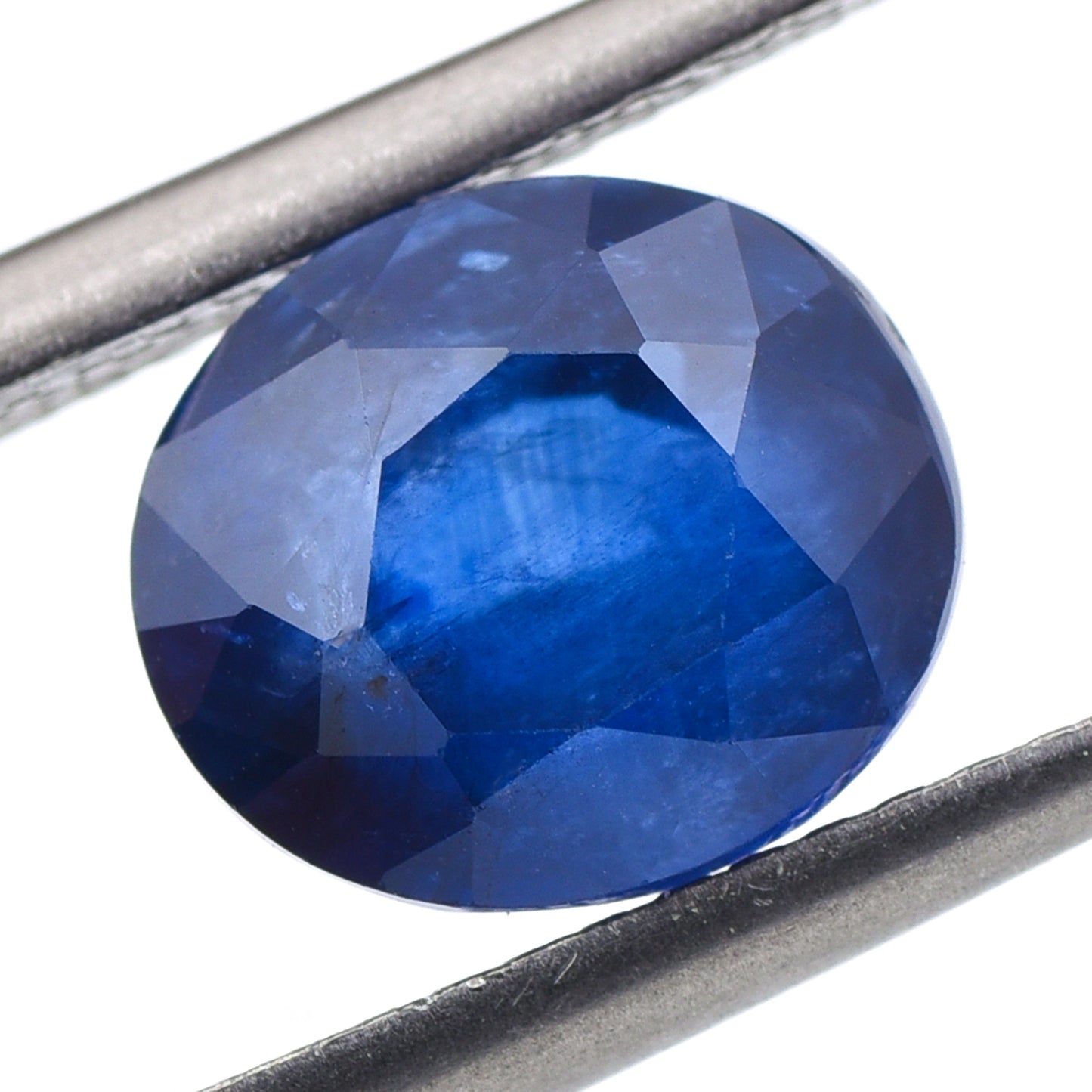 3.94 Natural Corundum Sapphire Oval Mixed Cut Gemstone