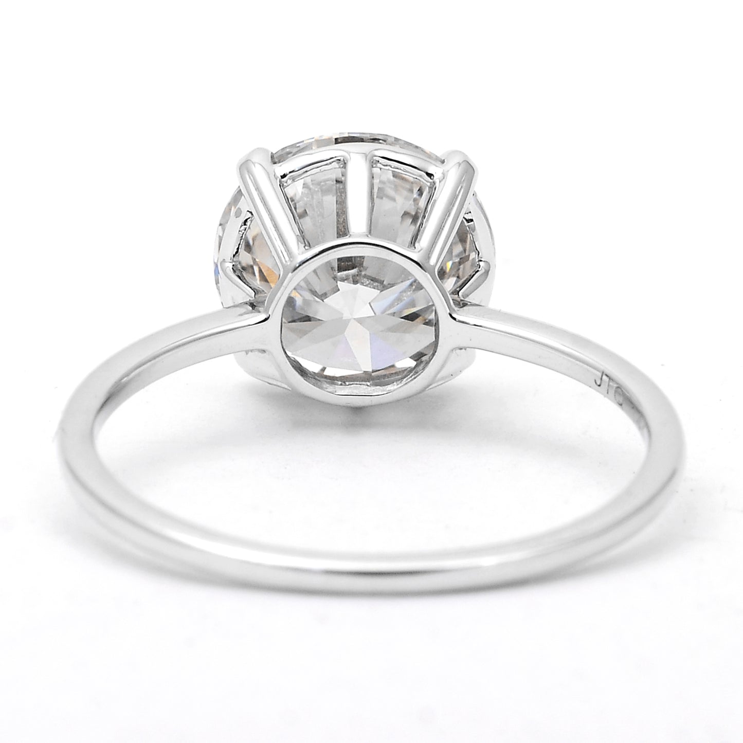 3.00 Carats Lab Grown Diamond 14K Gold Ring