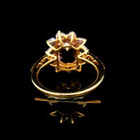 5.23 Ct Cushion Kunzite 14K Gold Ring