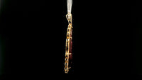 13.27 Ct Fancy Tourmaline 14K Gold Pendant