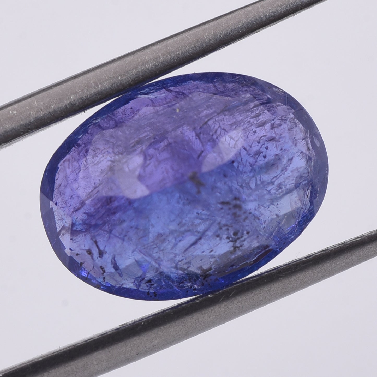 5.97 Natural Zoisite Tanzanite Oval Mixed Cut Gemstone