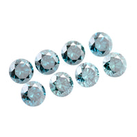 0.64 Blue Diamond Round Loose Gemstone
