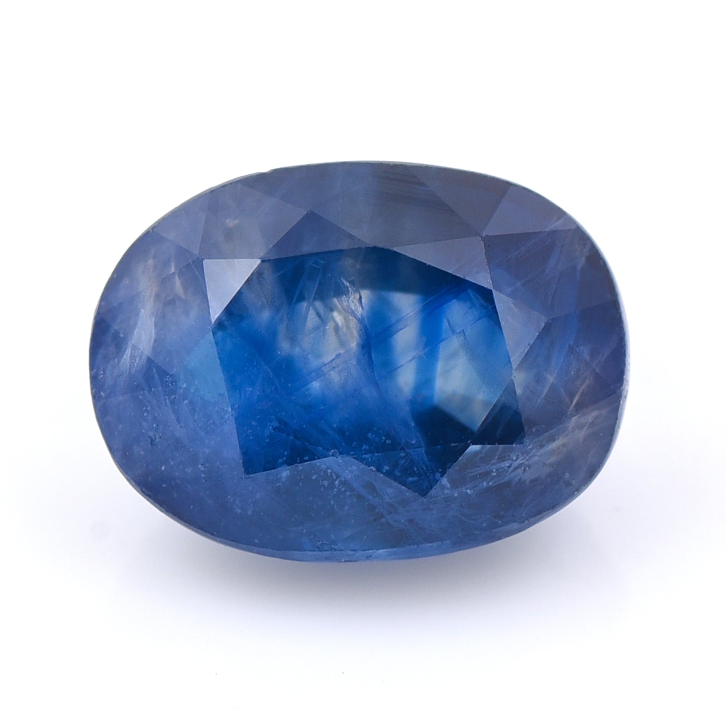 3.03 Natural Corundum Sapphire Oval Mixed Cut Gemstone