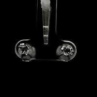 3.35 Carats Lab Grown Diamond 14K Gold Earrings
