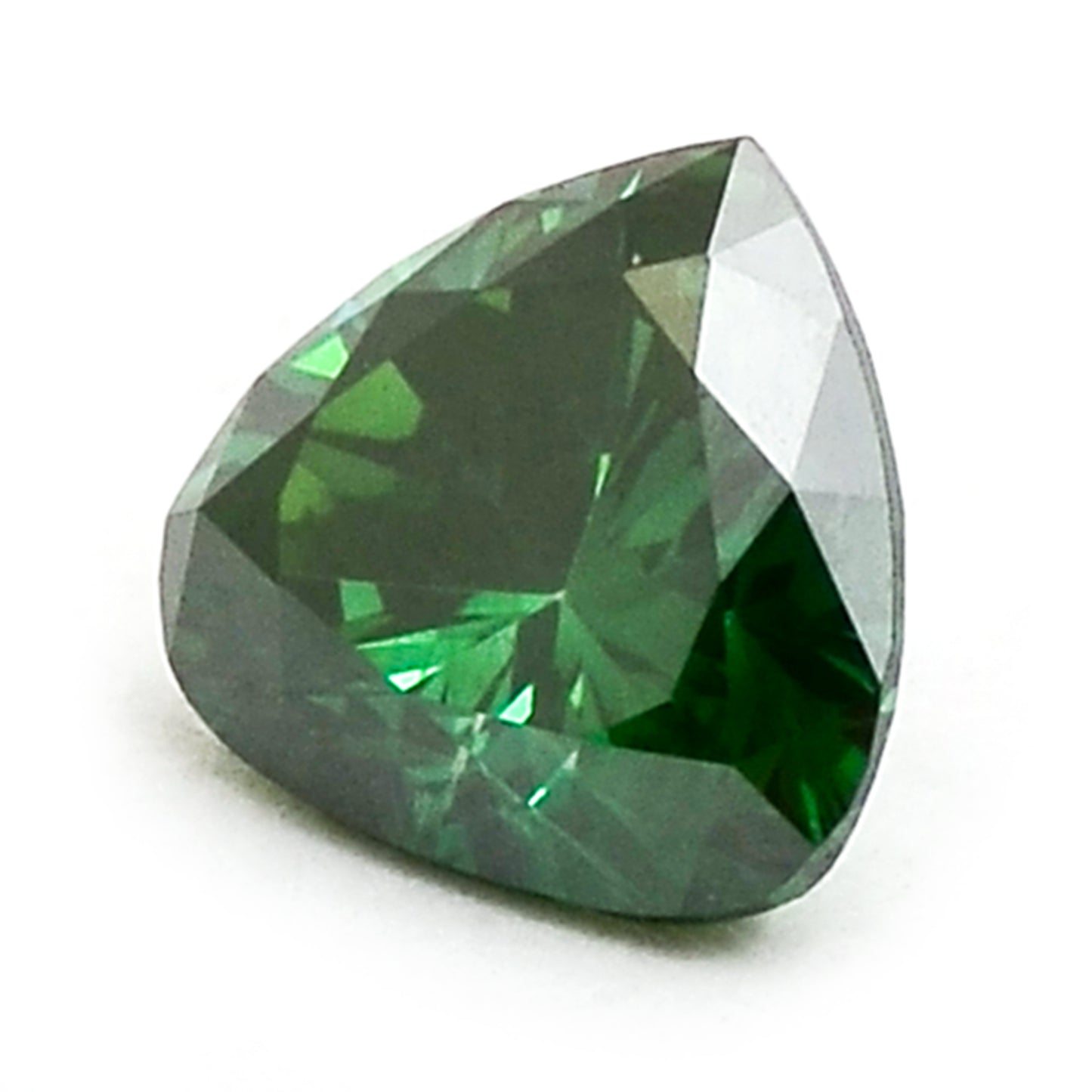 0.3 Green Diamond Heart Loose Diamond