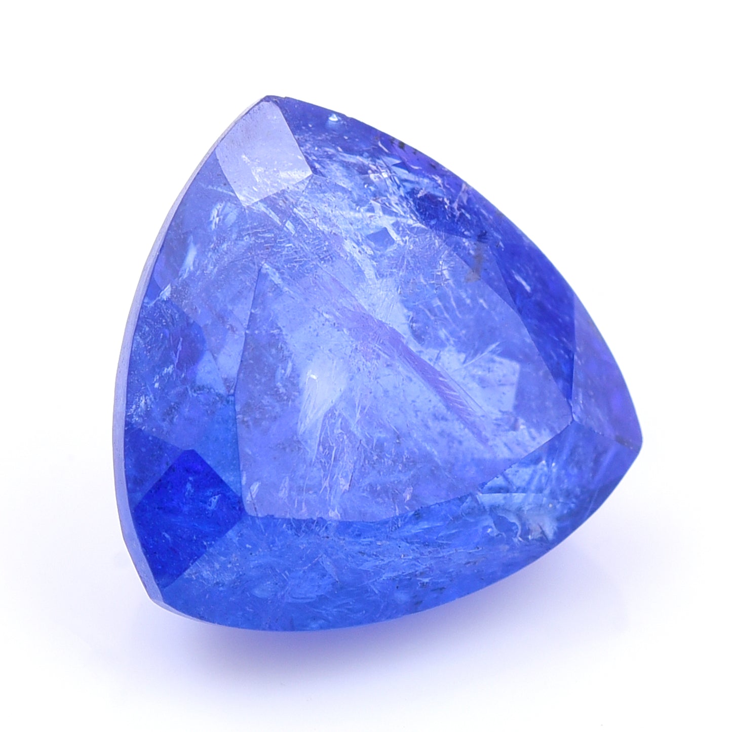 8.04 Natural Zoisite Tanzanite Triangular Mixed Cut Gemstone