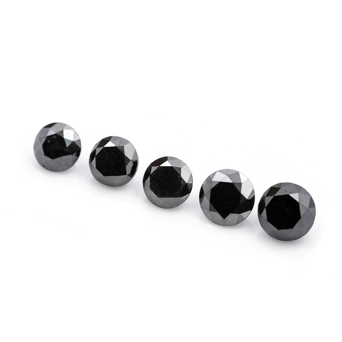 2.7 Black Diamond Round Loose Diamond