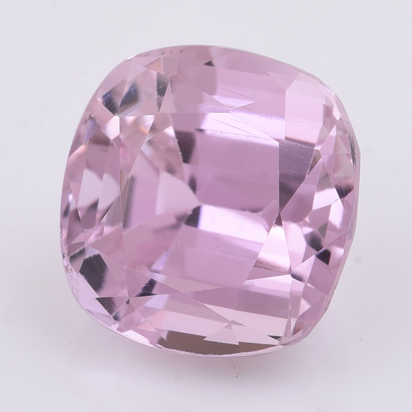 13.15 Natural Spodumene Kunzite Cushion Mixed Cut Gemstone