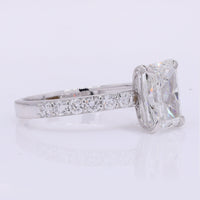 2.28 Carats Lab Grown Diamond 14K Gold Ring