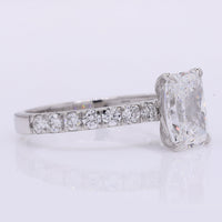2.49 Carats Lab Grown Diamond 950 Platinum Ring