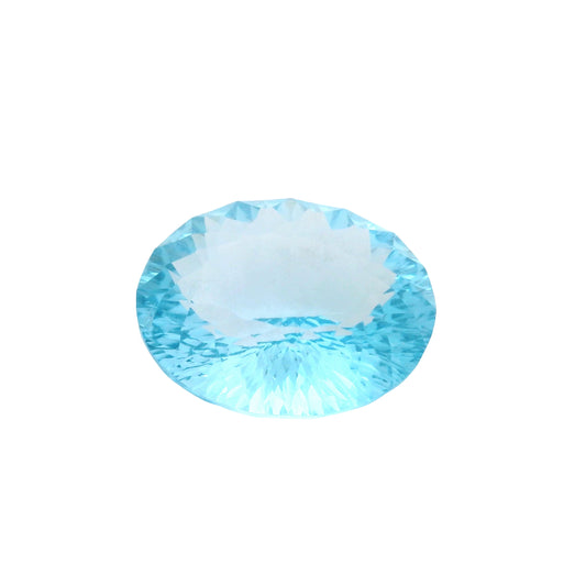 40.8 Blue Topaz Oval Gemstone