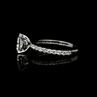 1.92 Carats Lab Grown Diamond 950 Platinum Ring