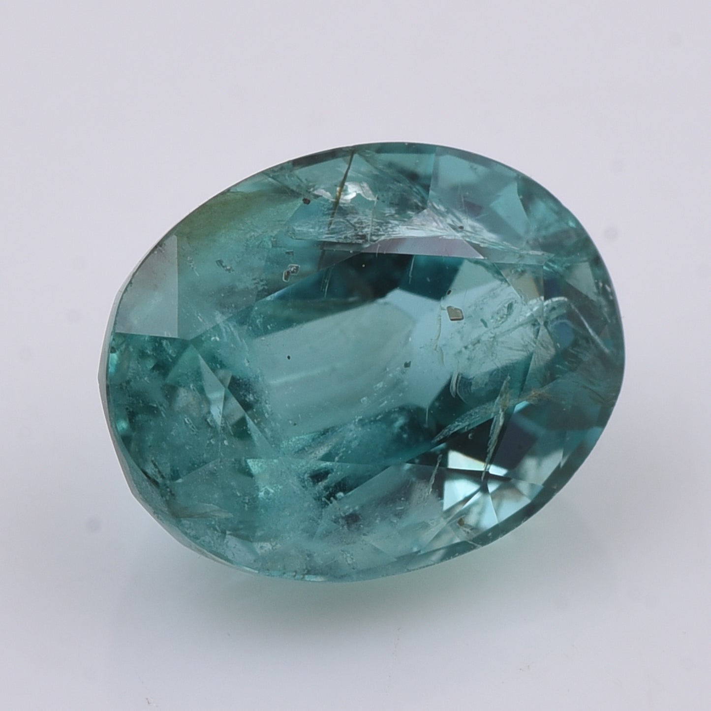 1.98 Natural Beryl Emerald Oval Mixed Cut Gemstone