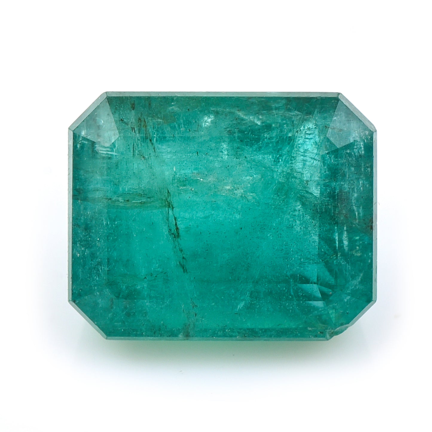 3.89 Natural Beryl Emerald Emerald Cut Gemstone
