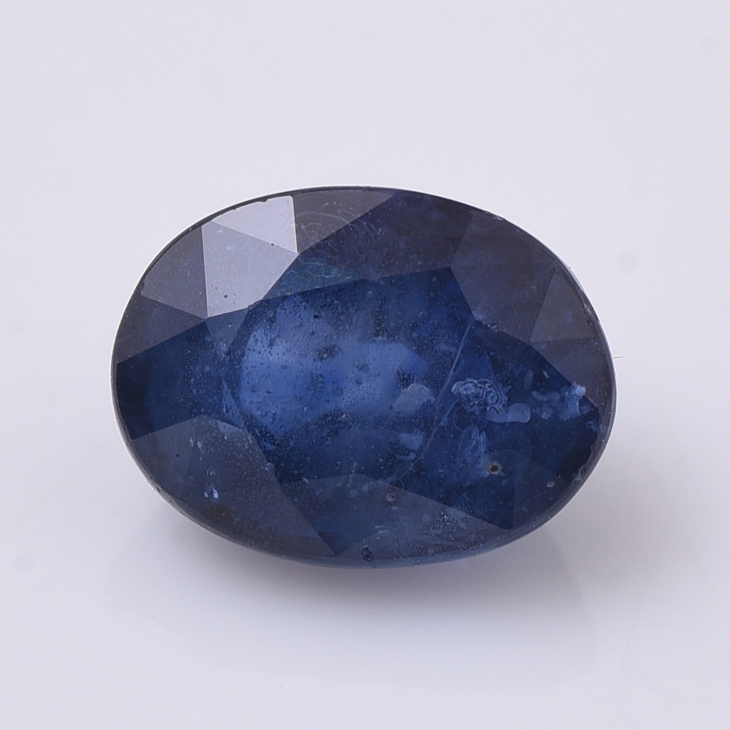 1.86 Natural Corundum Sapphire Oval Mixed Cut Gemstone