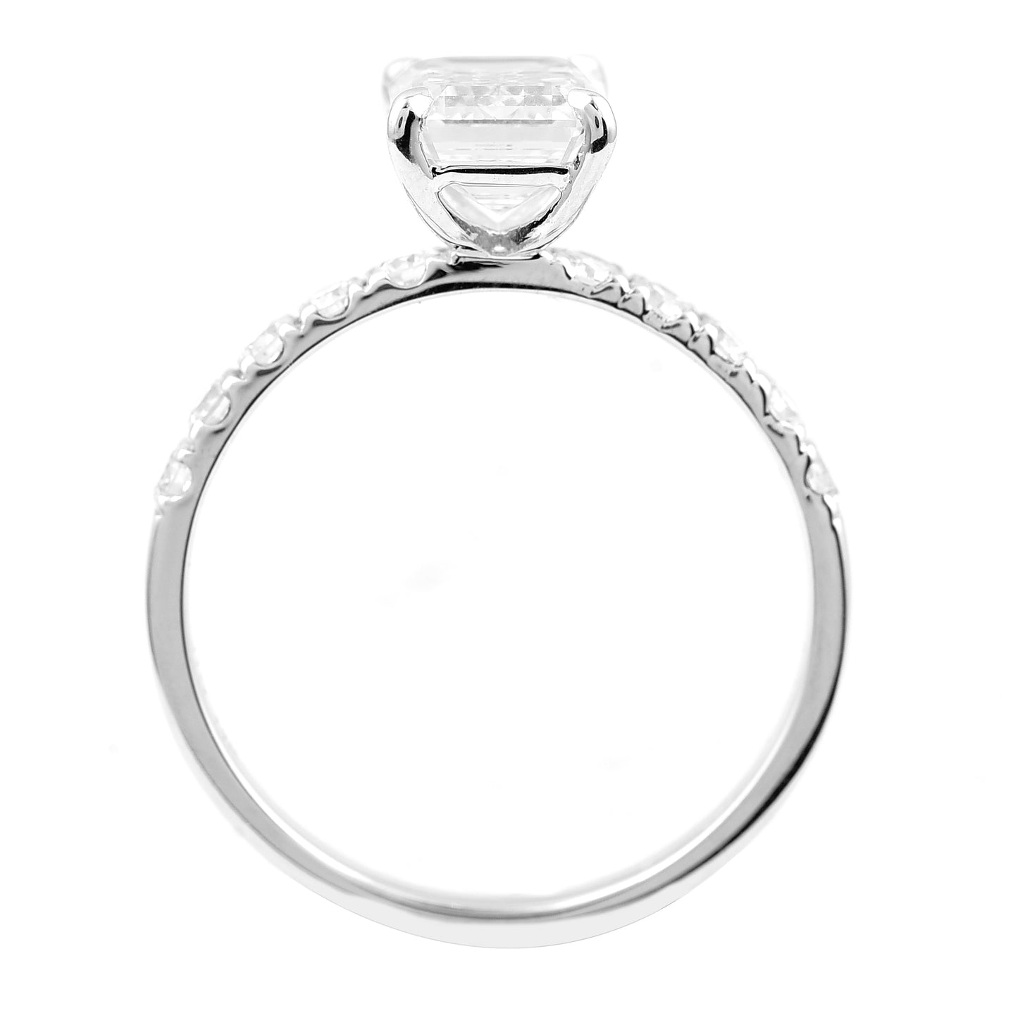 2.24 Carats Lab Grown Diamond 14K Gold Ring