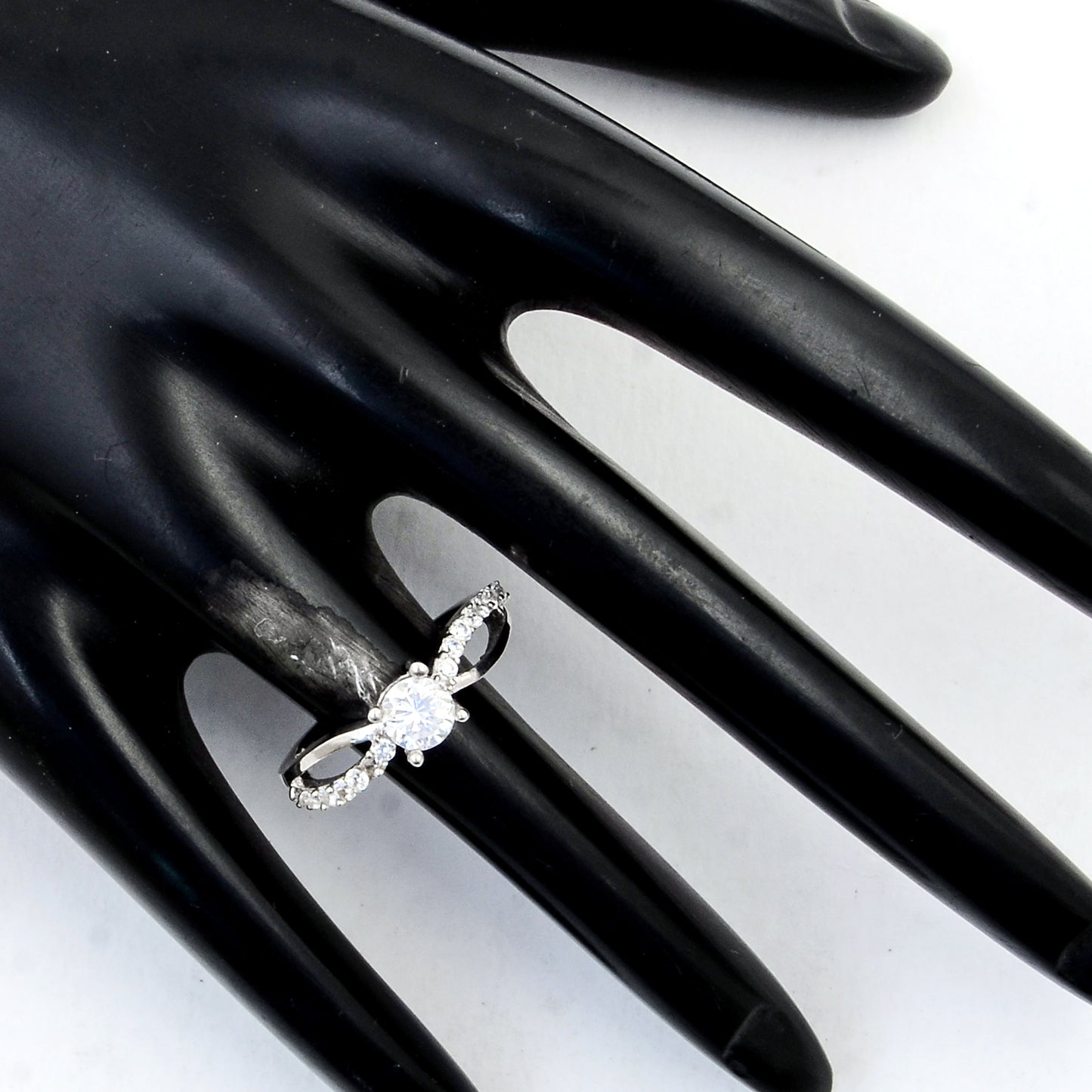 1.20 Ct Cubic Zirconia 925 Sterling Silver Ring