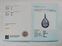 2.37 Carats Lab Grown Diamond 14K Gold Pendant