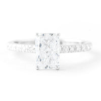 1.92 Carats Lab Grown Diamond 14K Gold Ring