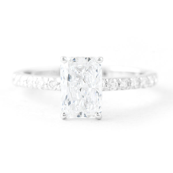 1.92 Carats Lab Grown Diamond 14K Gold Ring