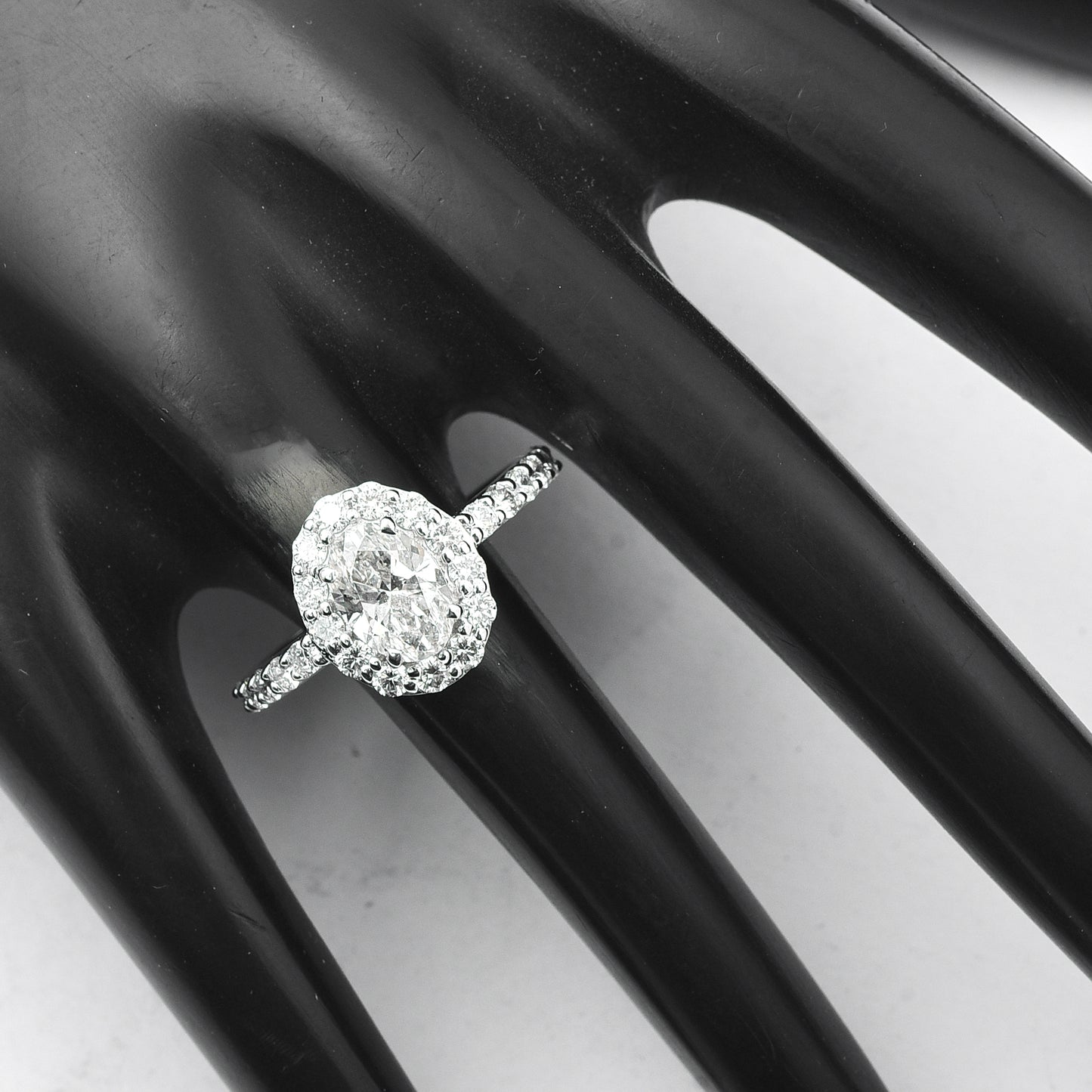 1.98 Carats Lab Grown Diamond 14K Gold Ring