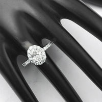 1.98 Carats Lab Grown Diamond 14K Gold Ring