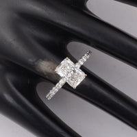 2.35 Carats Lab Grown Diamond 14K Gold Ring