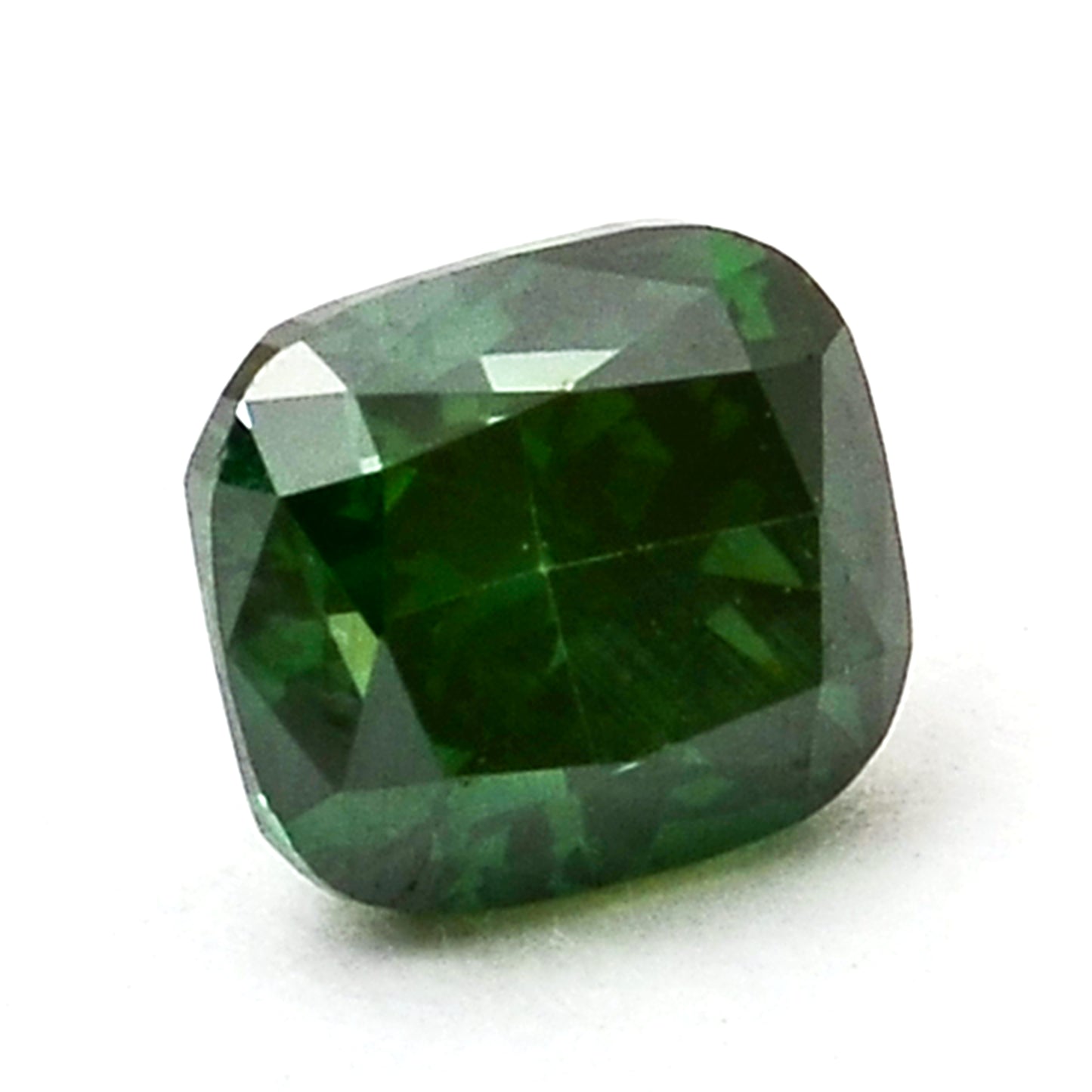 0.36 Green Diamond Octagon Loose Diamond
