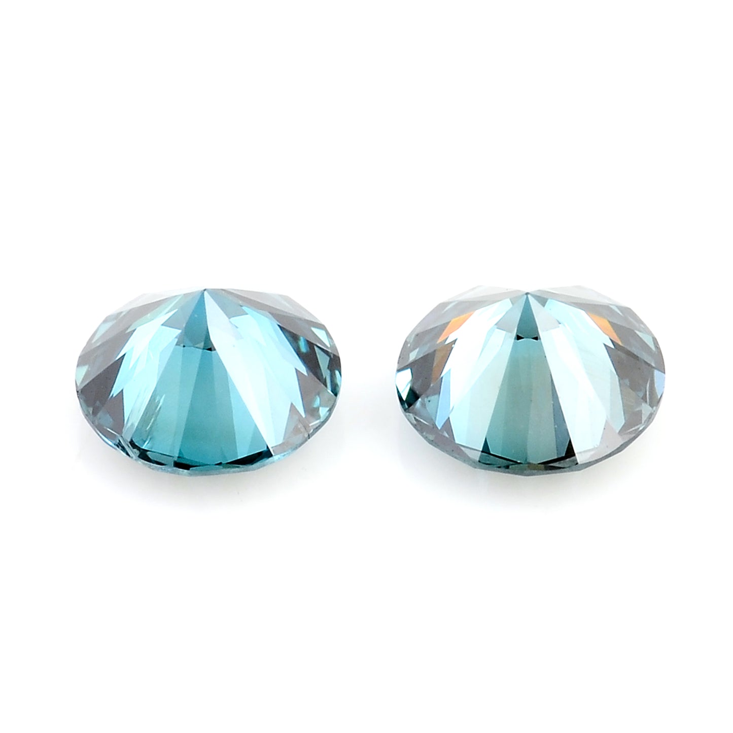 0.43 Blue Diamond Round Loose Gemstone