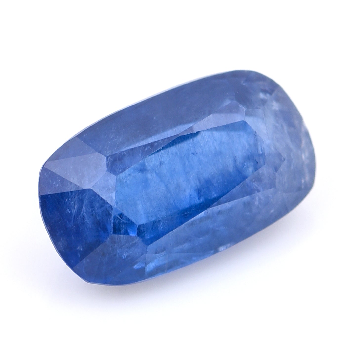 2.35 Natural Corundum Sapphire Rectangular Cushion Mixed Cut Gemstone