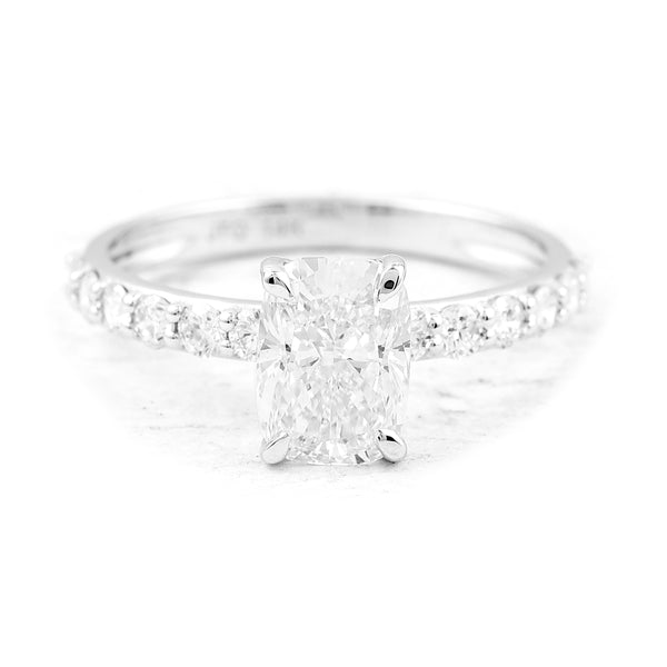 2.02 Carats Lab Grown Diamond 14K Gold Ring