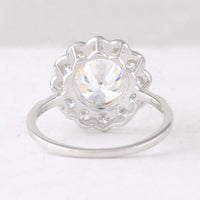 2.91 Carats Lab Grown Diamond 14K Gold Ring