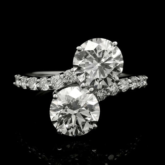 2.52 Carats Lab Grown Diamond 14K Gold Ring