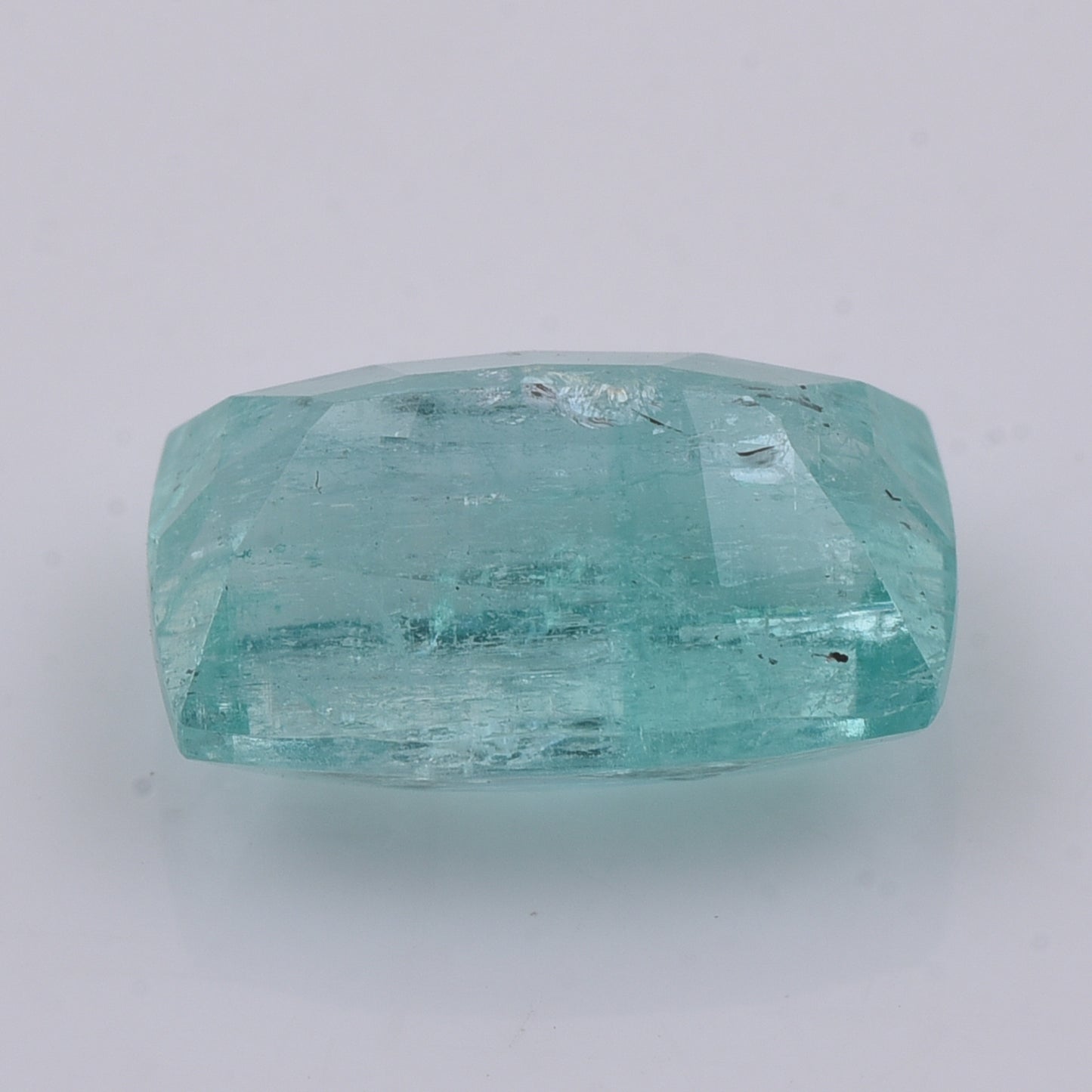 3.16 Natural Beryl Emerald Rectangular Cushion Mixed Cut Gemstone