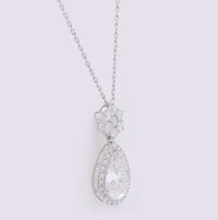 3.52 Carats Lab Grown Diamond 14K Gold Pendant