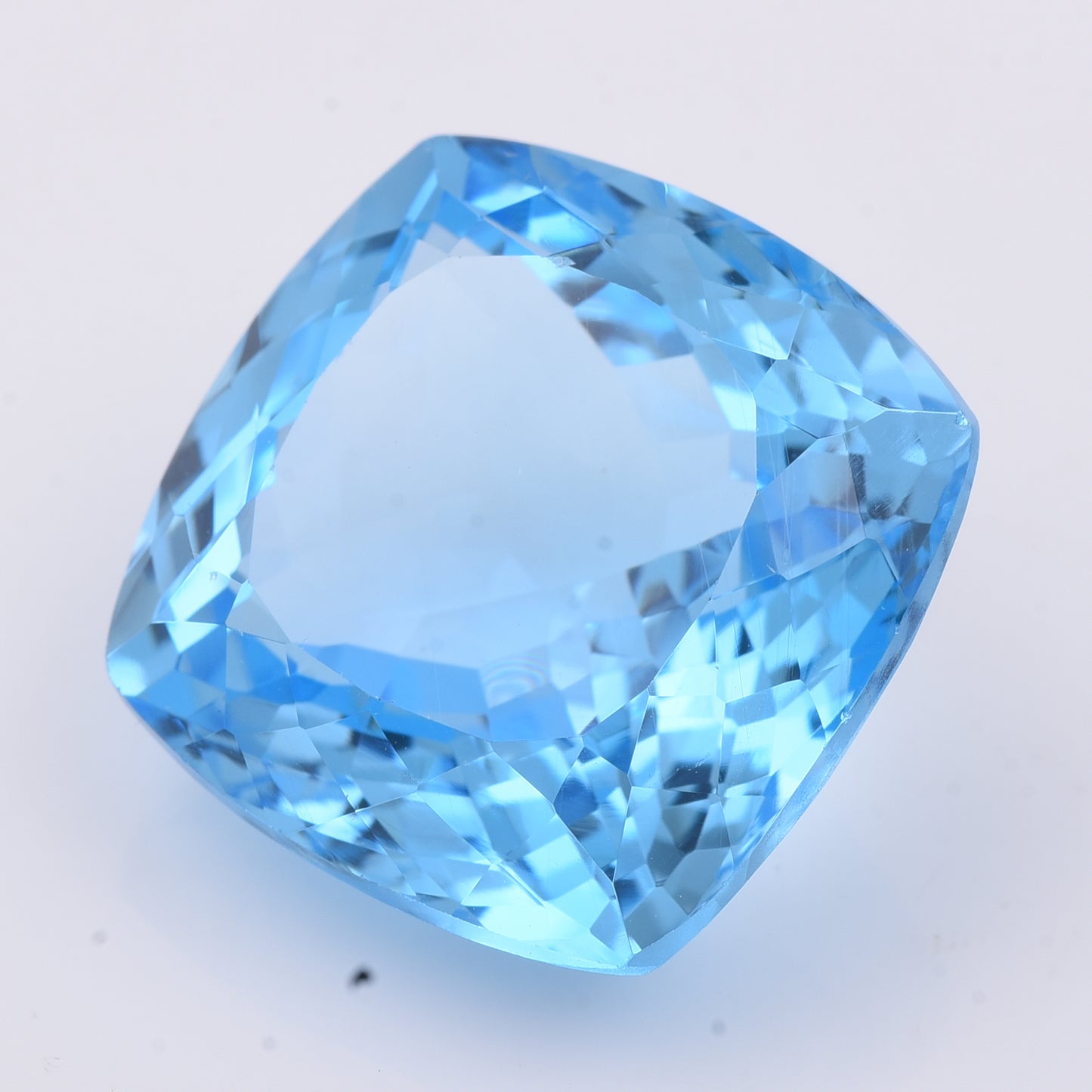 43.9 Natural Topaz Blue Topaz Cushion Mixed Cut Gemstone
