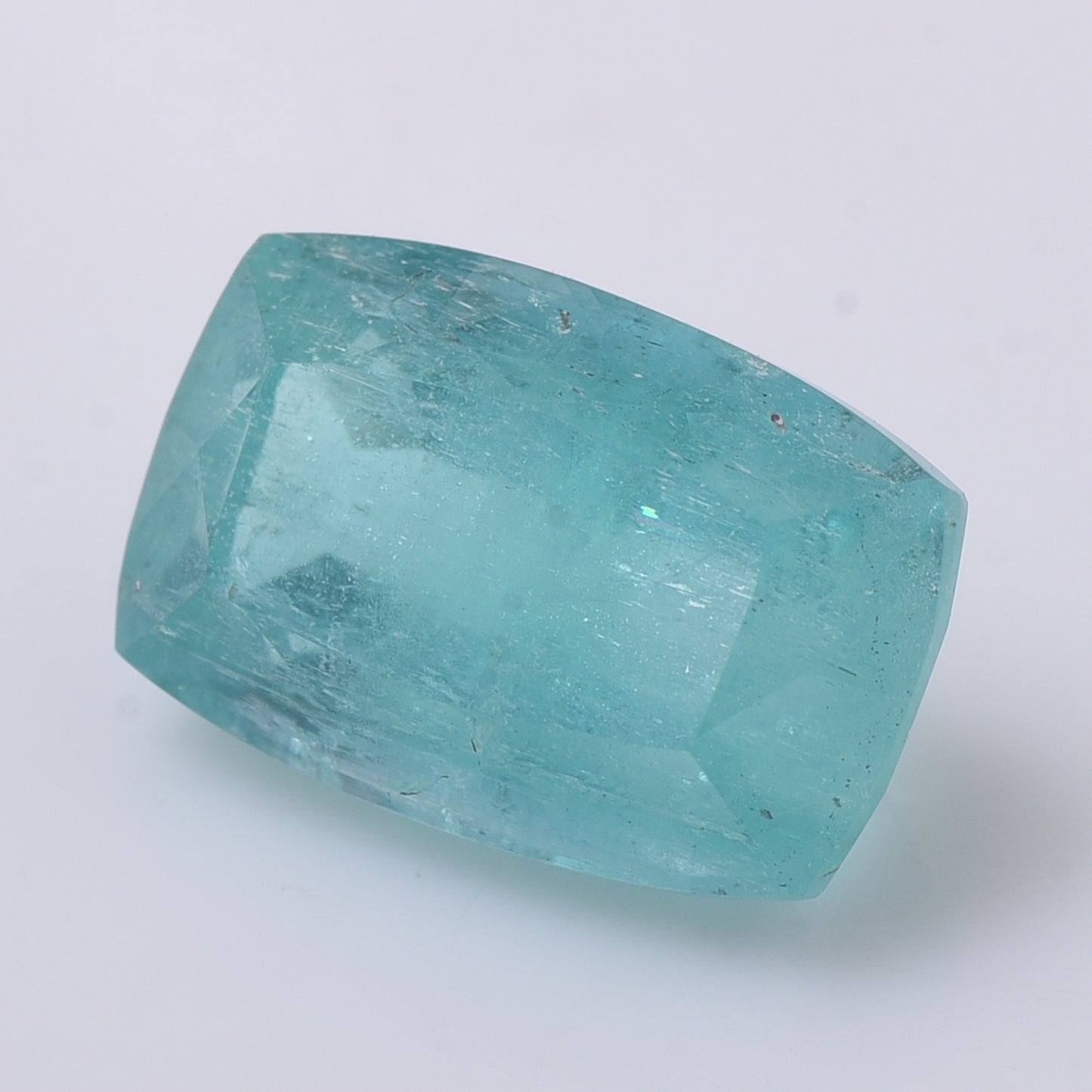 5.47 Natural Beryl Emerald Rectangular Cushion Mixed Cut Gemstone