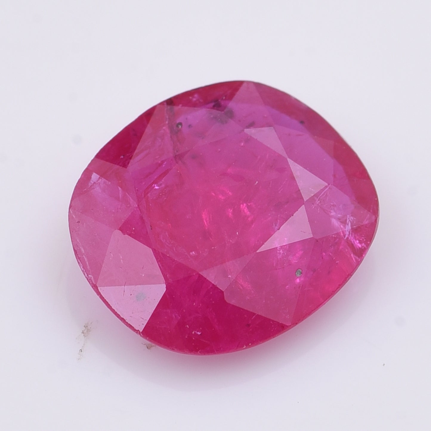 1.76 Natural Corundum Ruby Rectangular Cushion Mixed Cut Gemstone