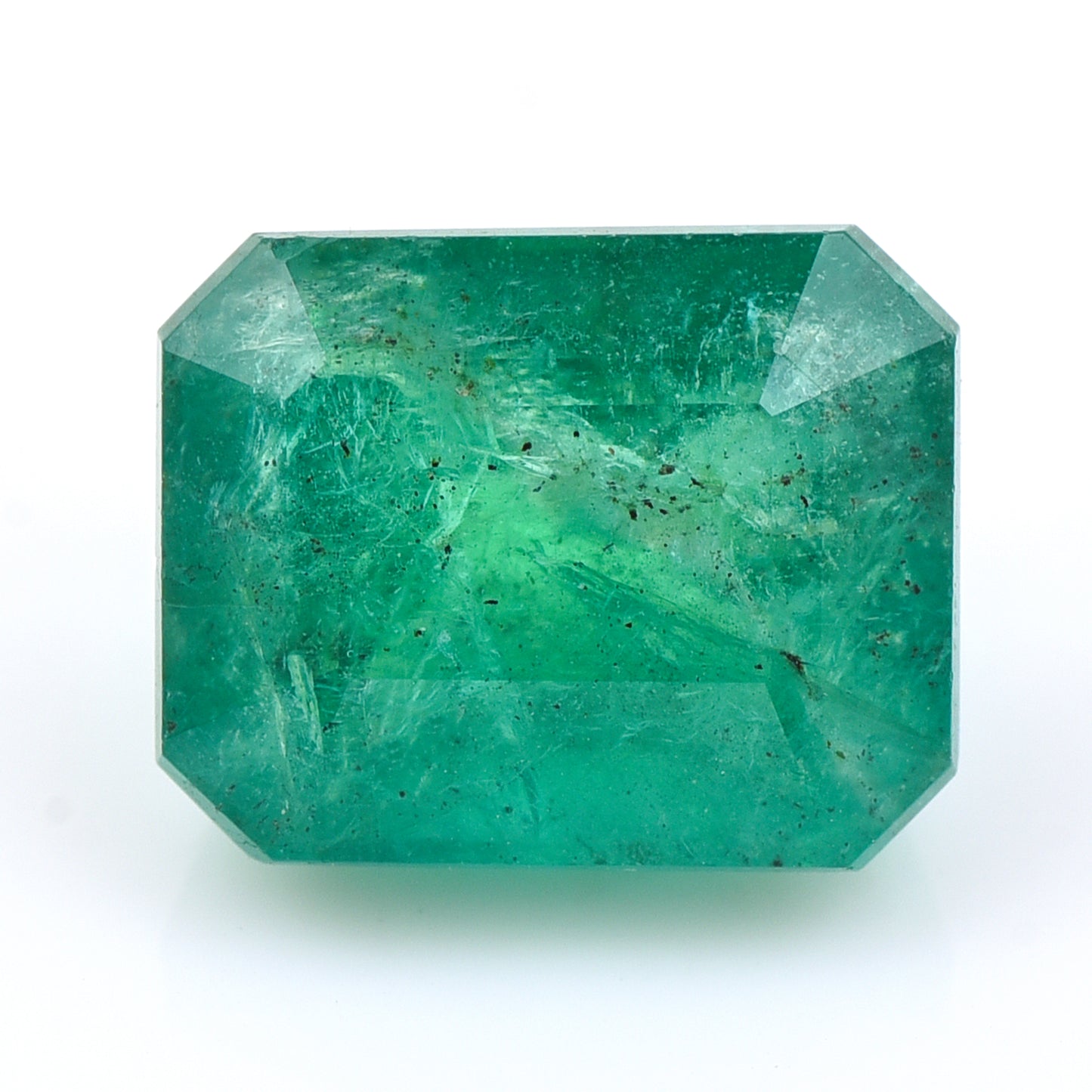 3.89 Natural Beryl Emerald Emerald Cut Gemstone