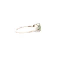 1.65 Carats Green Lab Grown Diamond 14K Gold Ring