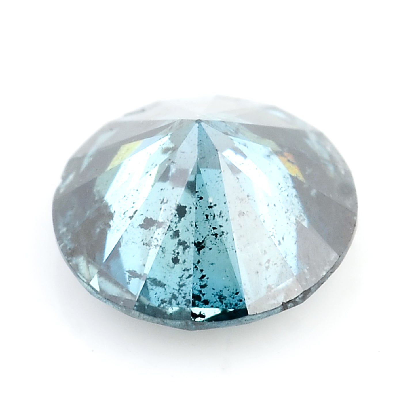 0.41 Blue Diamond Round Loose Gemstone