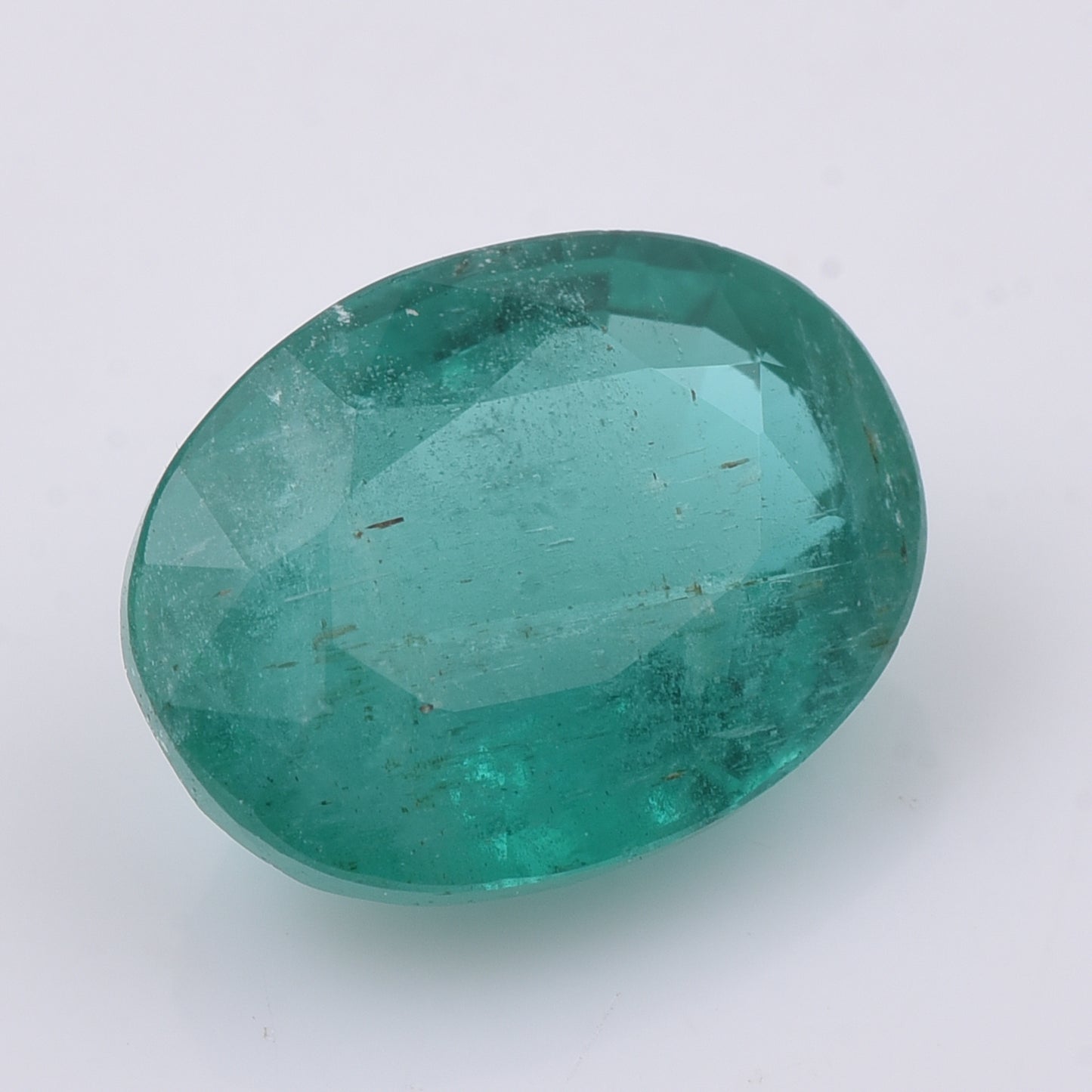 2.63 Natural Beryl Emerald Oval Mixed Cut Gemstone