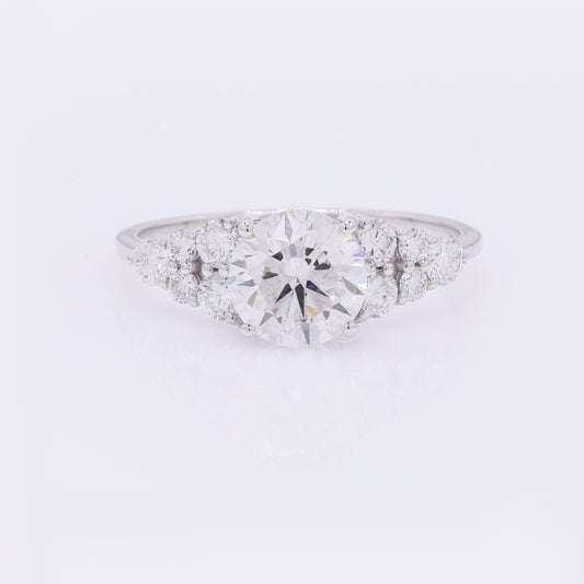 2.00 Carats Lab Grown Diamond 14K Gold Ring